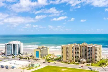 Oceanside Inn 603 - Affordable Studio With King Bed, Partial Ocean Views, Pool دايتونا بيتش 0*,